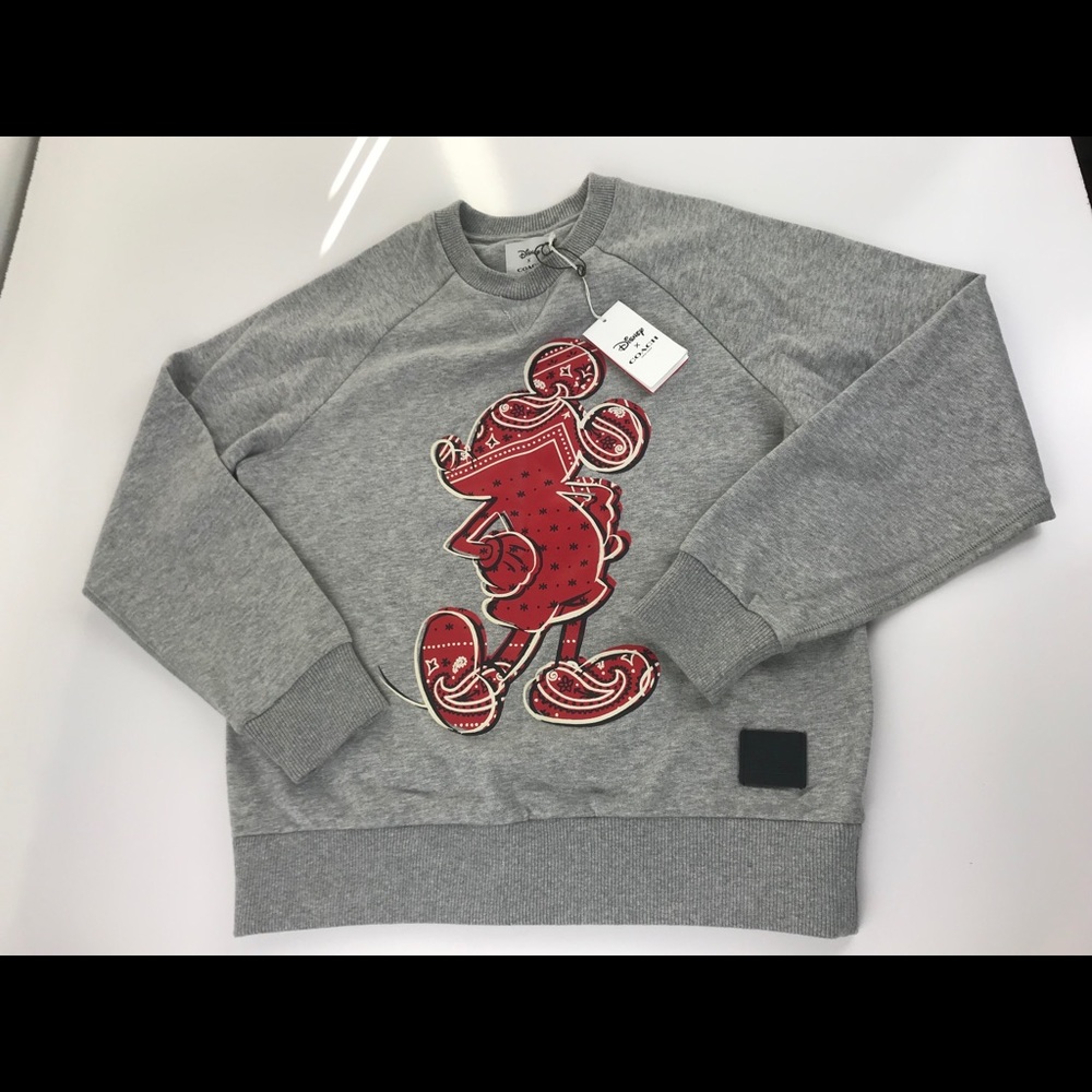 NWT Coach Disney Limited Edition Mickey Sweater